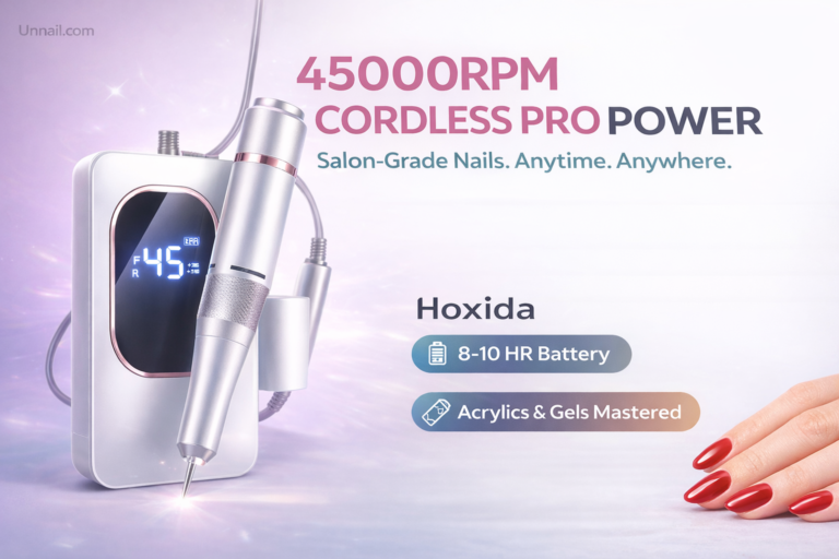 Hoxida Electric Nail Drill Review: Salon Nails at Home?