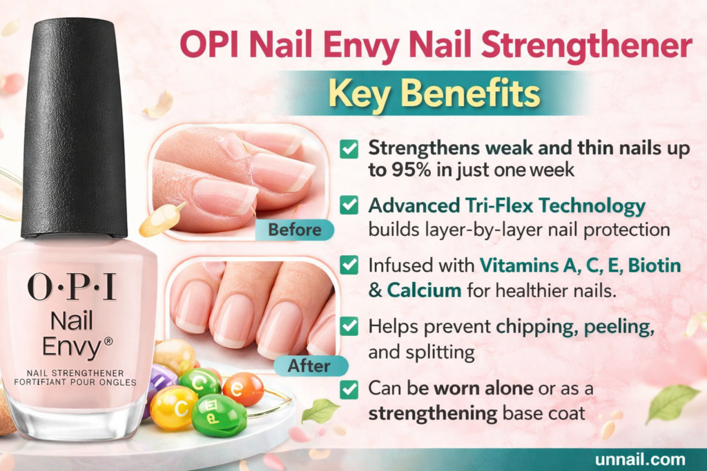 OPI Nail Envy Review: Stronger Nails in 1 Week?