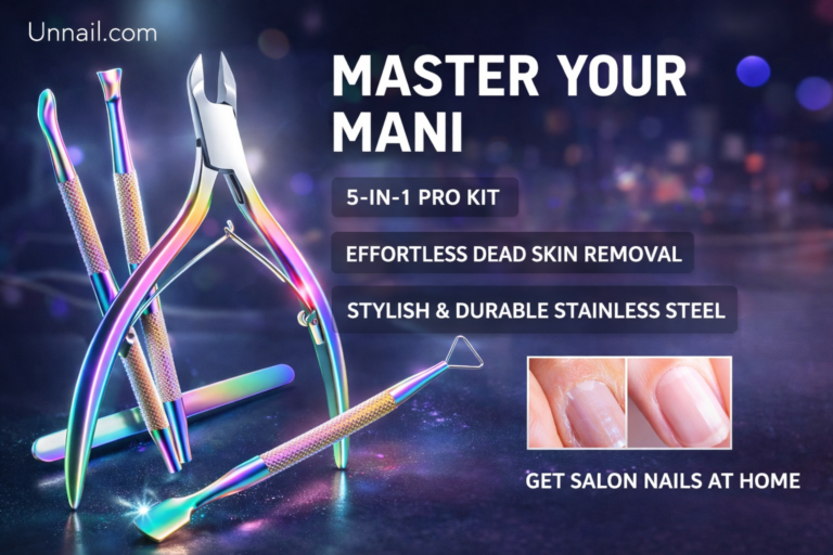 XUNXMAS Cuticle Trimmer Set: Pro Manicures At Home!