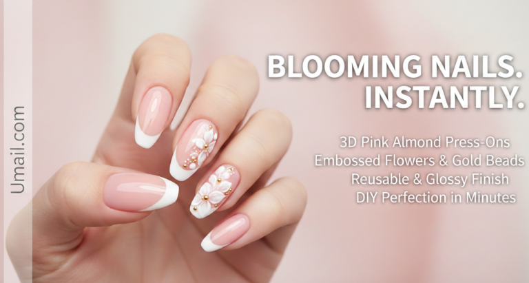 3D Pink Press On Nails: Salon Style & Easy Glamour