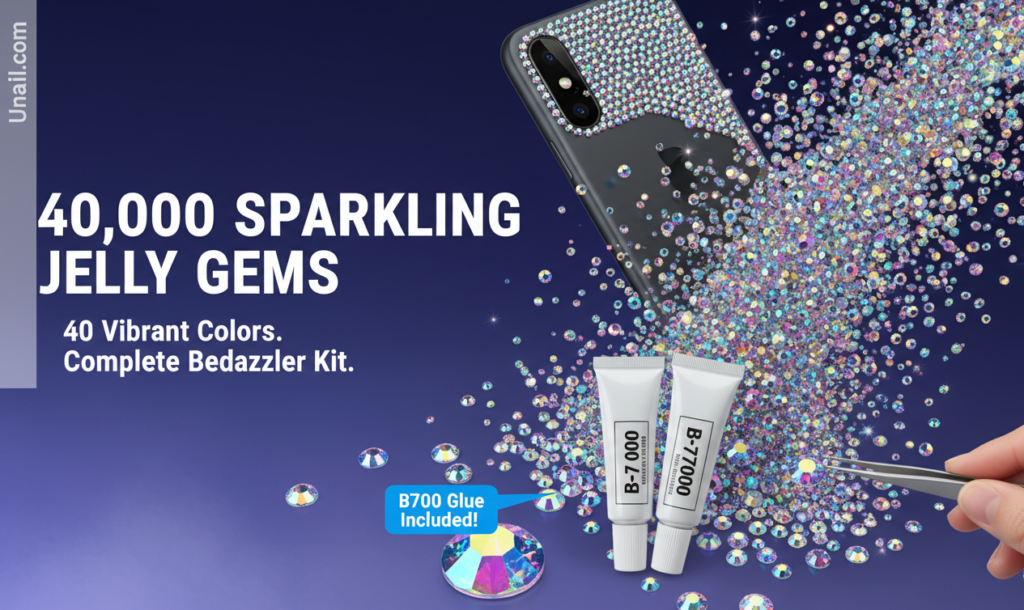 40000 Jelly Rhinestones Bedazzling Kit: Review & Guide